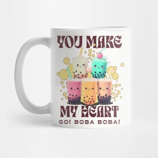 A Cute Boba Tea Mug